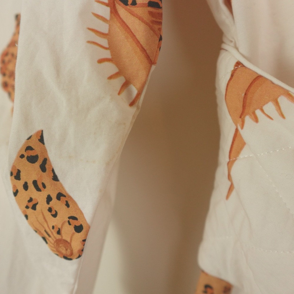 FARM Rio White Romper with Gold Shell Motif - Picture 15 of 16